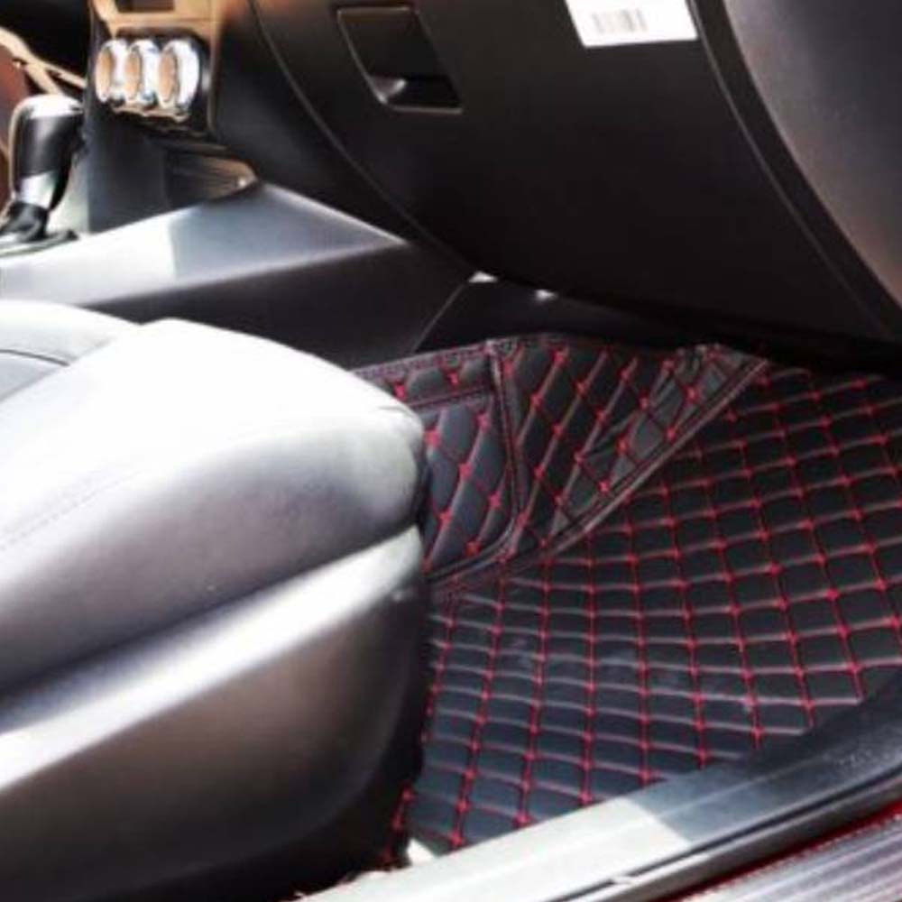 Suzuki Swift 7D Eco Floor Mat Black with Red Stitched 3Pcs Model 2021-2022