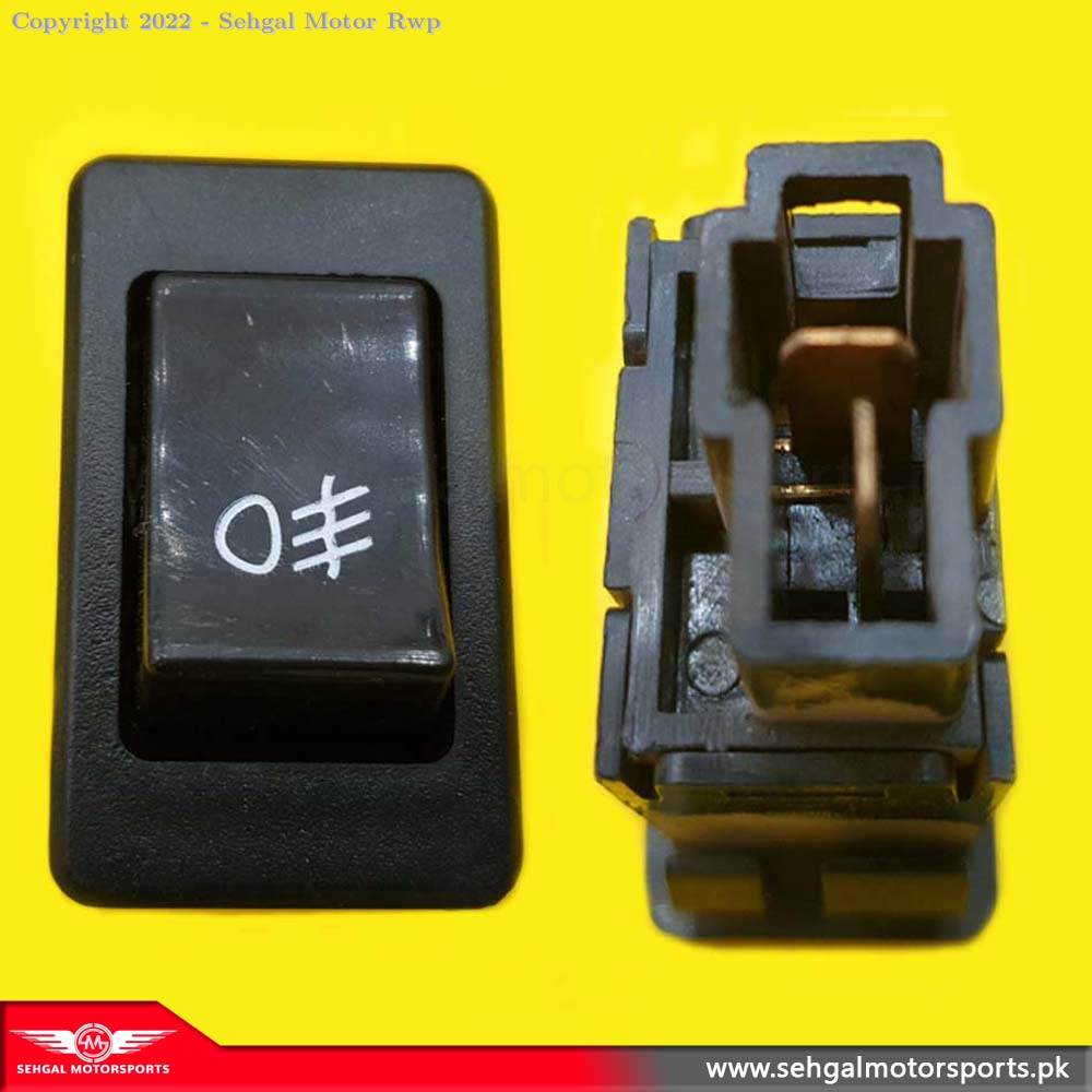 Universal Car LED Fog Light Push Button Switch