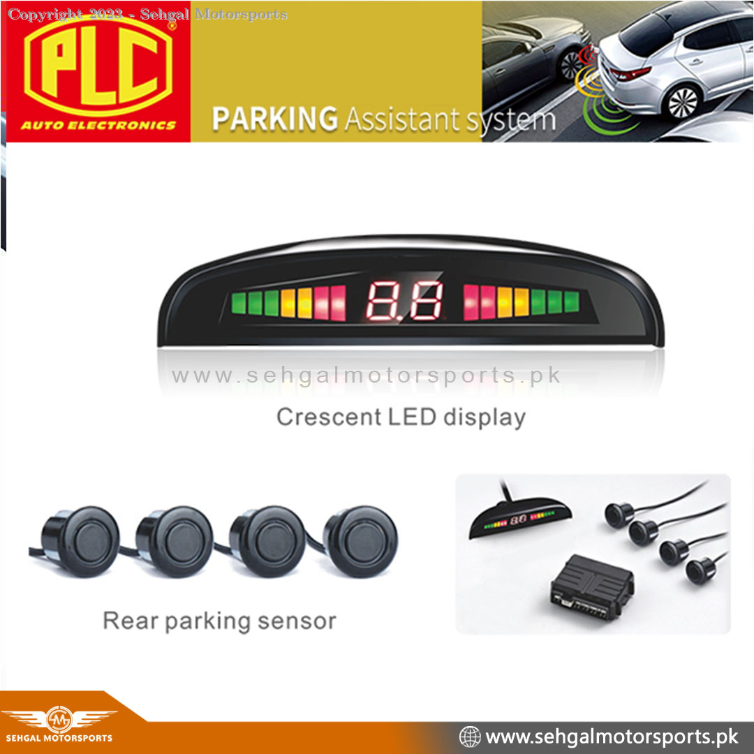 PLC 4 Universal Parking Sensors Black