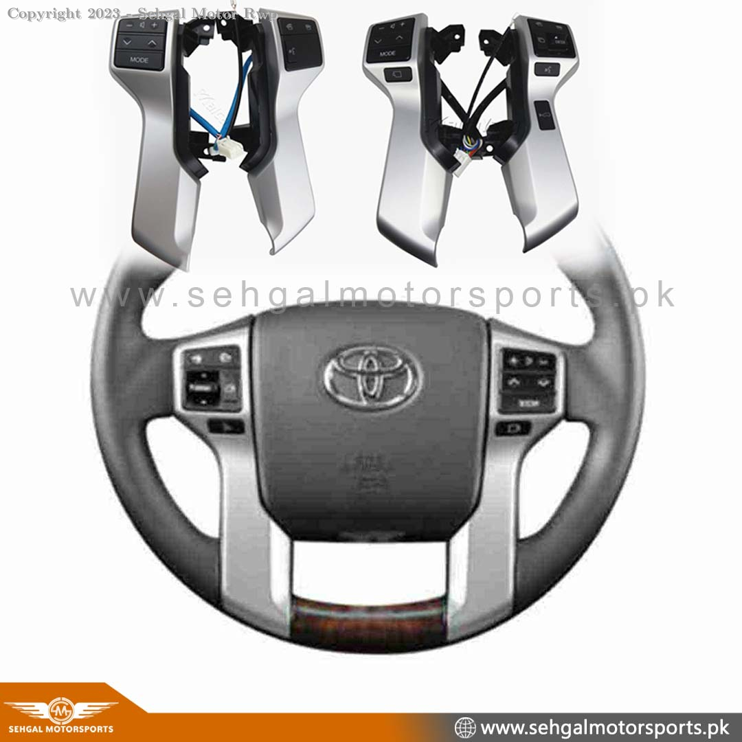 Toyota Prado Fj120 Complete Multimedia Steering Model 2002-2008