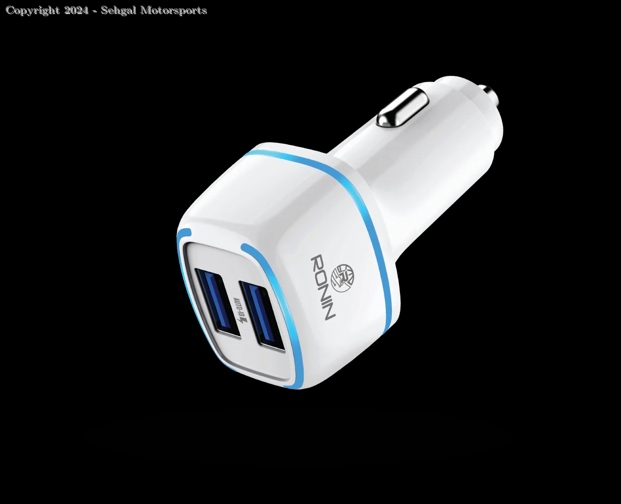 RONIN R-445 ANDOIRD, TYPE C, IPHONE CAR CHARGER 2.4A.