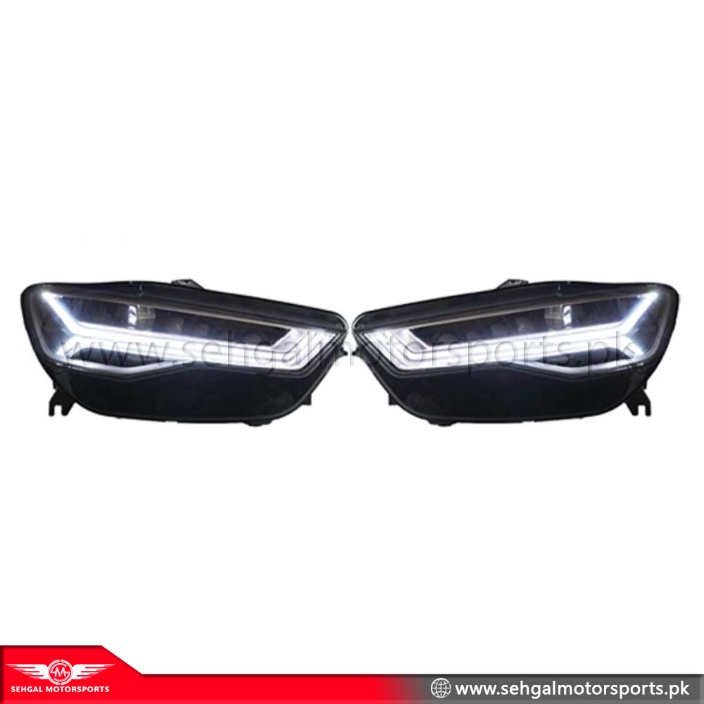 Audi A6 Head Light Matrix Style Model 2014-2019