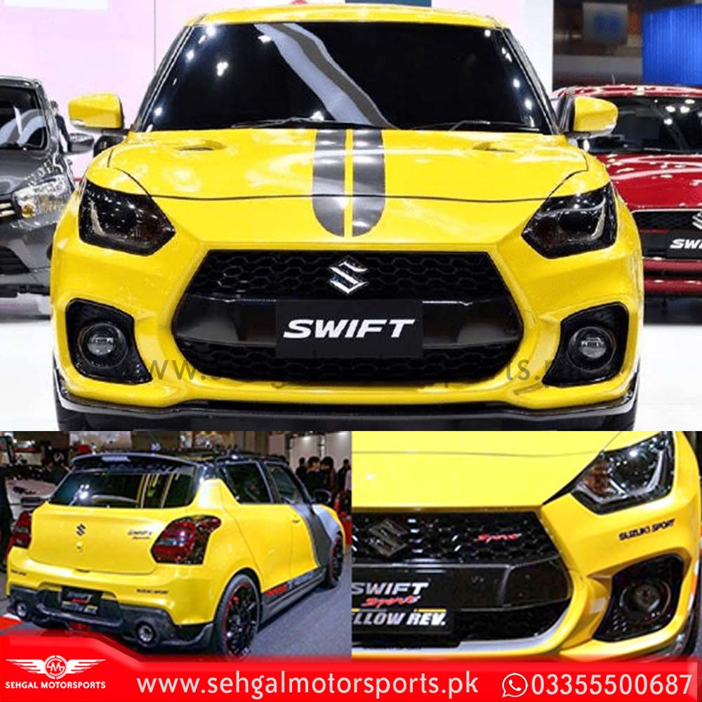 Suzuki Swift Front & Back Body Kit Sports Kit Unpainted Model 2022-2023