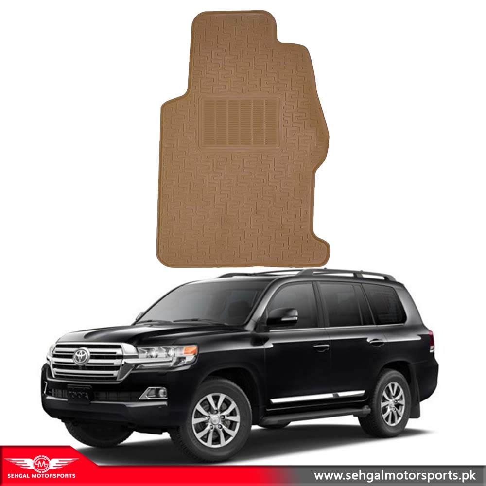 Toyota Land Cruiser FJ200 Latex rubber Mat Beige Model 2014-2018
