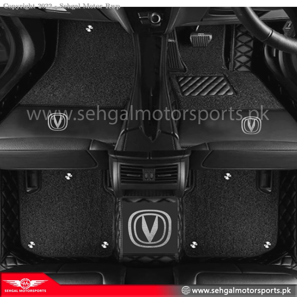Changan Oshan x7 10D Floor Mat Black Model 2022-2023