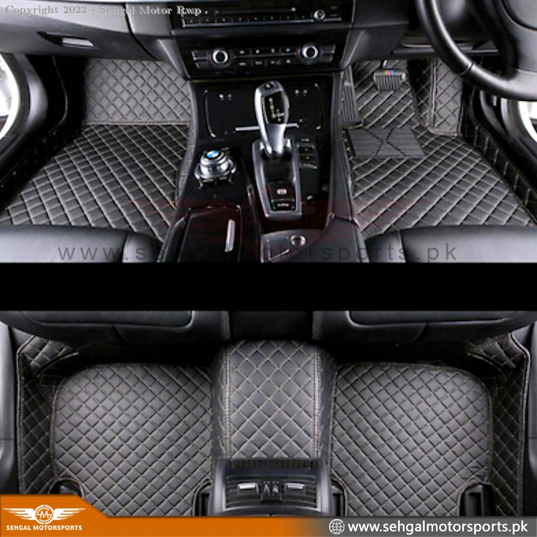 Suzuki Swift 7D Floor Mat Black With Black Model 2022-2023