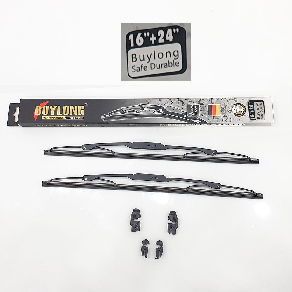 BuyLong Wiper Blade 406 Pair 16/24  Inch