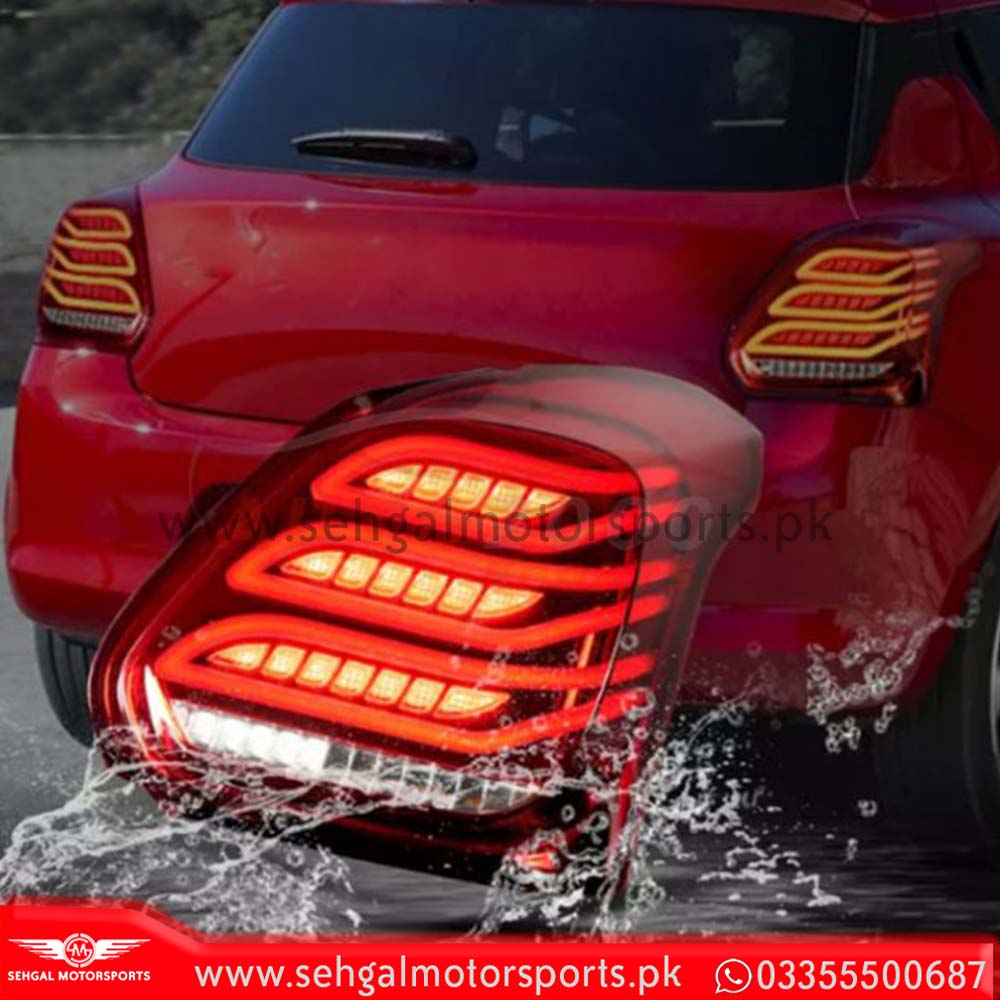 Suzuki Swift Back Light Red /Crystal Model 2022-2023