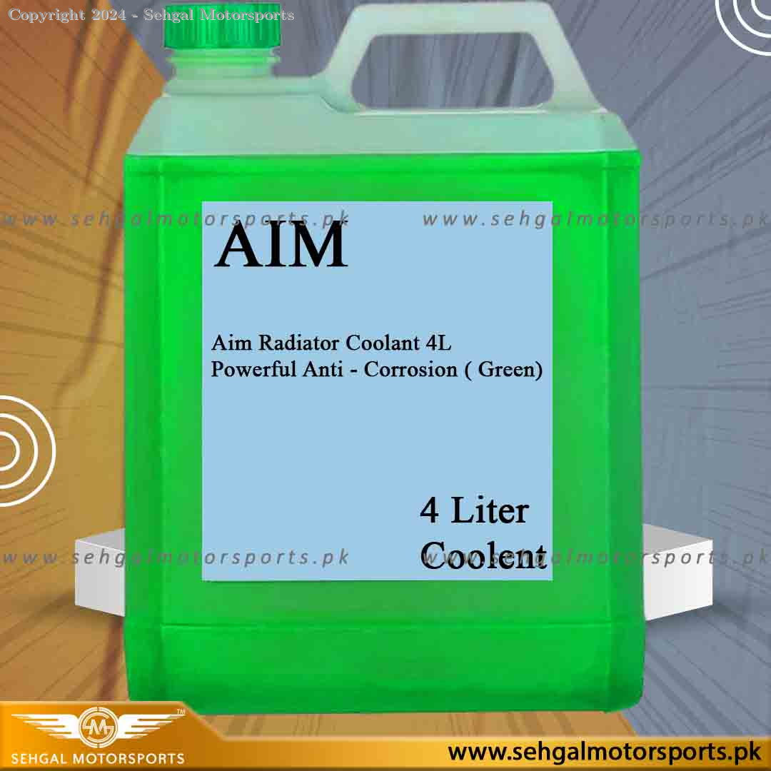 Aim Radiator Coolant 4L Powerful Anti - Corrosion ( Green )