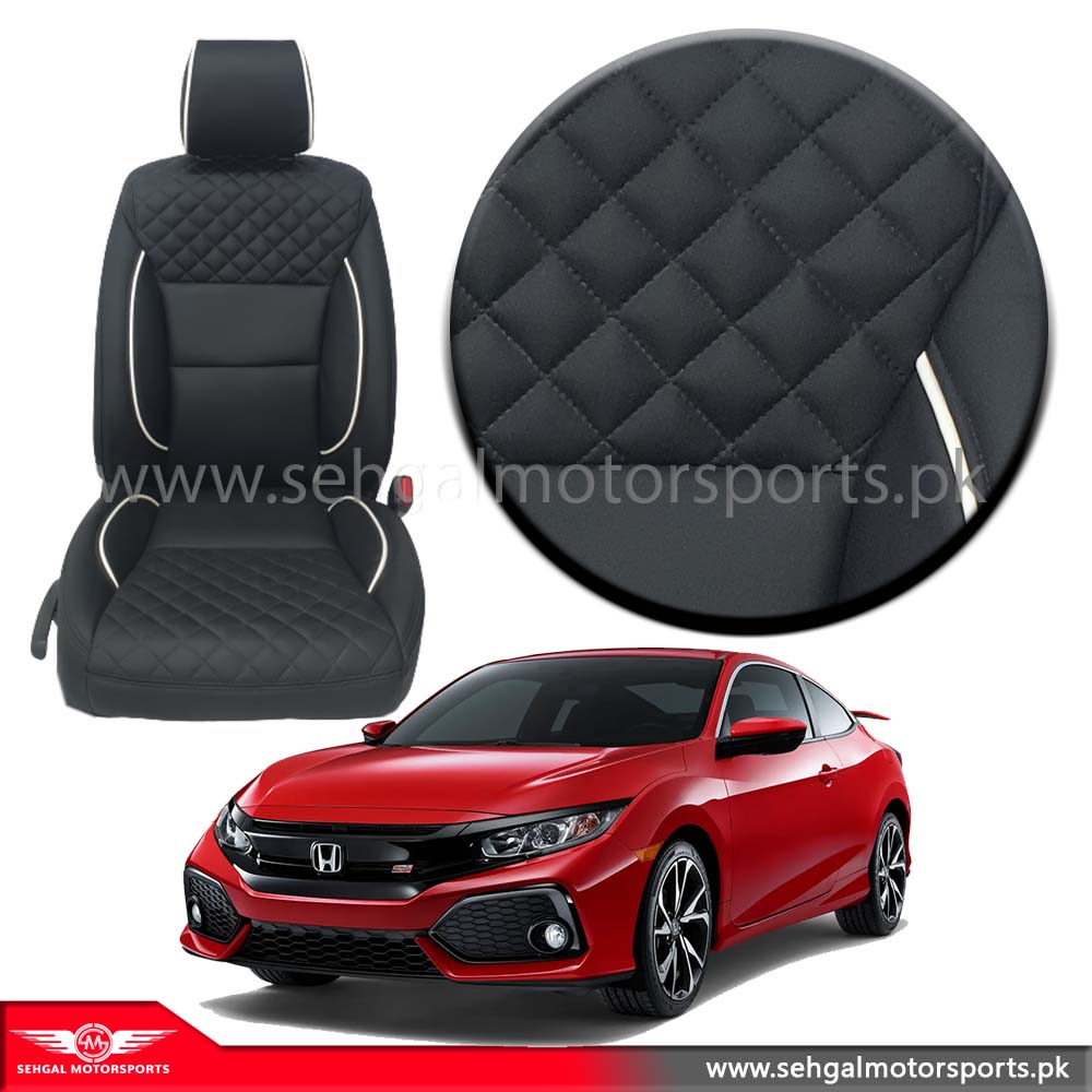 Honda Civic Seat Cover Nylon Black Model 2016-2021