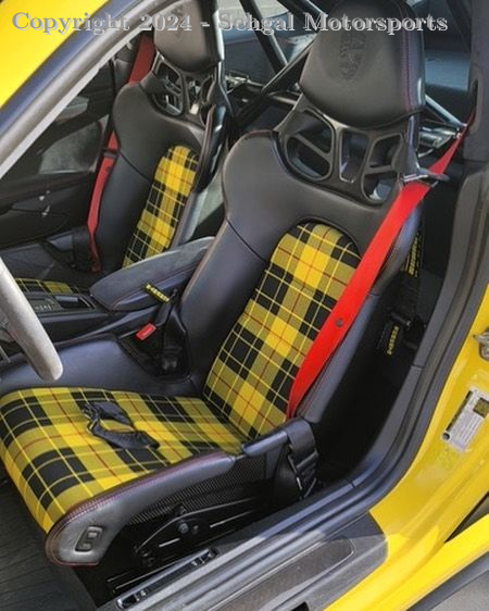 Motor Sports Comfort Drive Seat Cushion- Custom Stitched