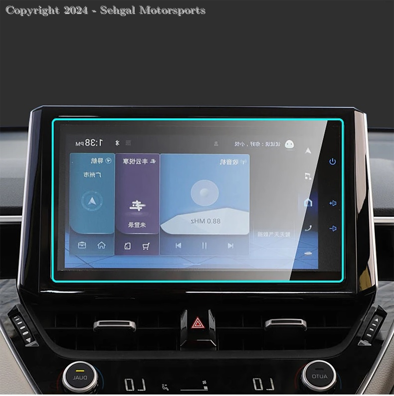Toyota Cross Screen Protector Model 2021-2022