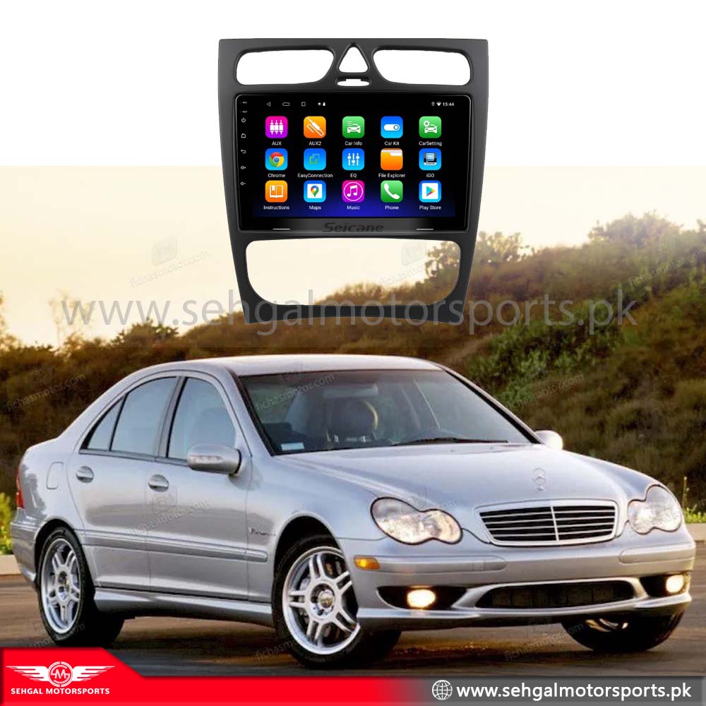 Mercedes Benz W203 CLK Android LCD Panel 1+16GB O.Tech Model 2001-2007