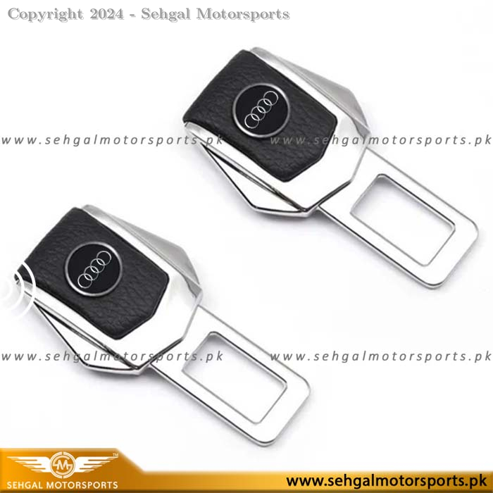 Audi Logo Seat Belt Clip Double (Single) Metal