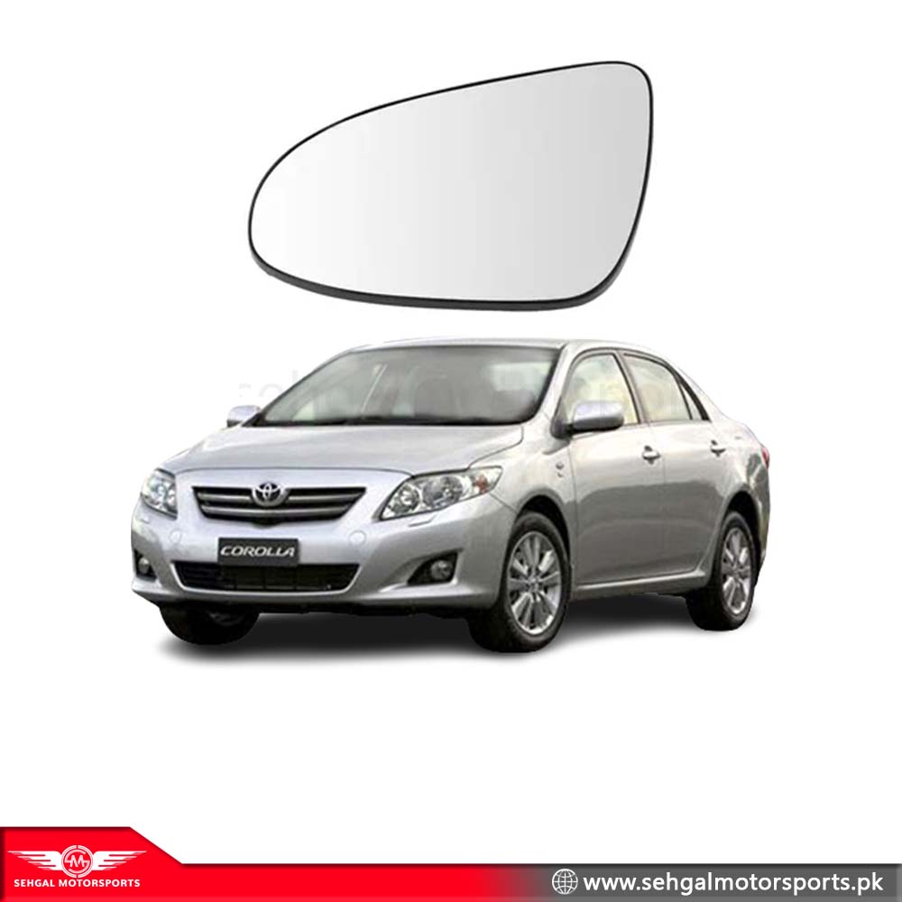 Toyota Corolla Side Mirror Lens Simple (Pair) Model 2014-2017