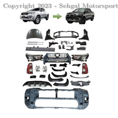 Toyota Hilux VIGO 2012 TO ROCCO 2021 Face Uplift