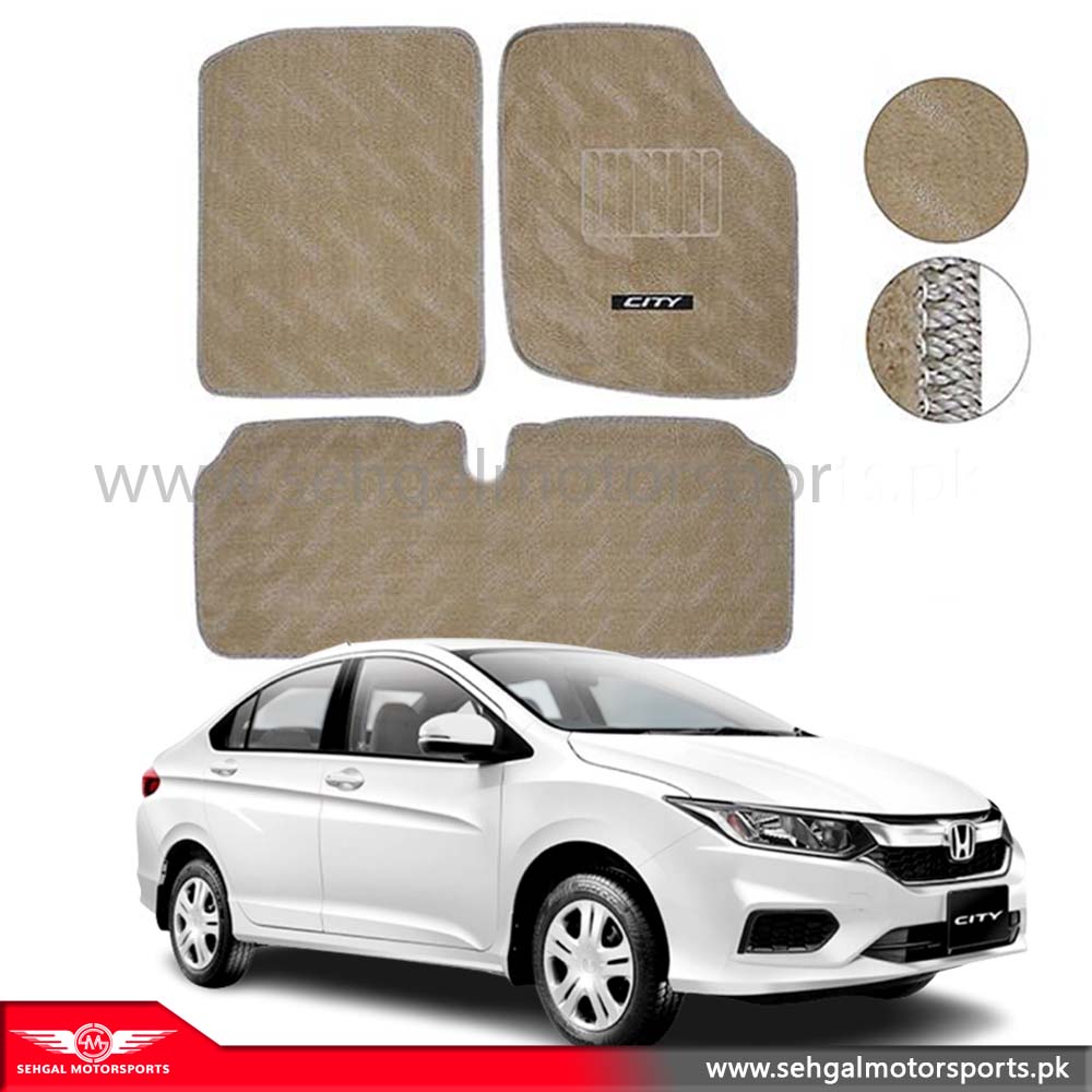 Honda City Grace Carpet Floor Mat Special Beige Model 2022-2023