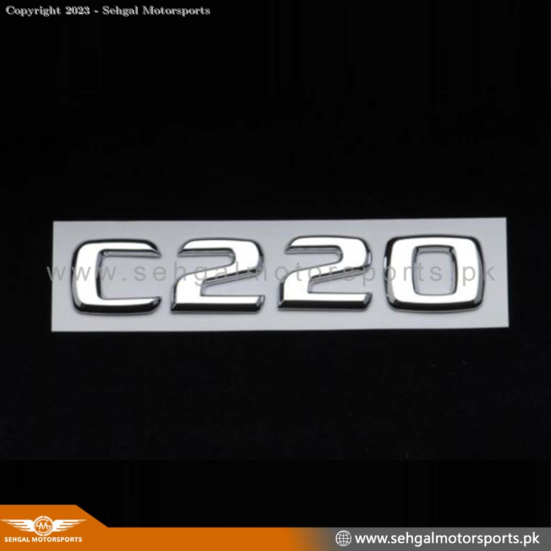Mercedes "C220" Monogram