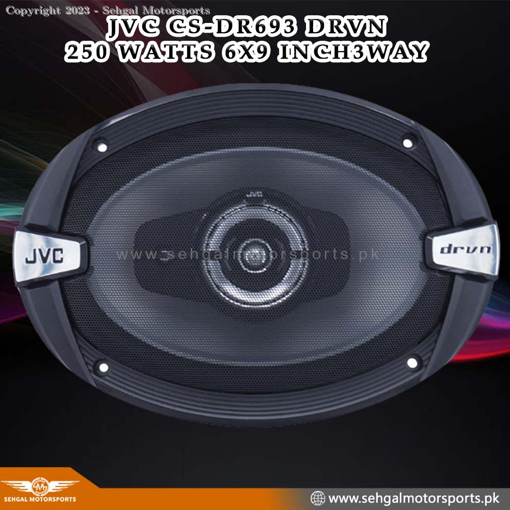 JVC CS-DR693 DRVN 250 Watts 6x9 Inch3Way