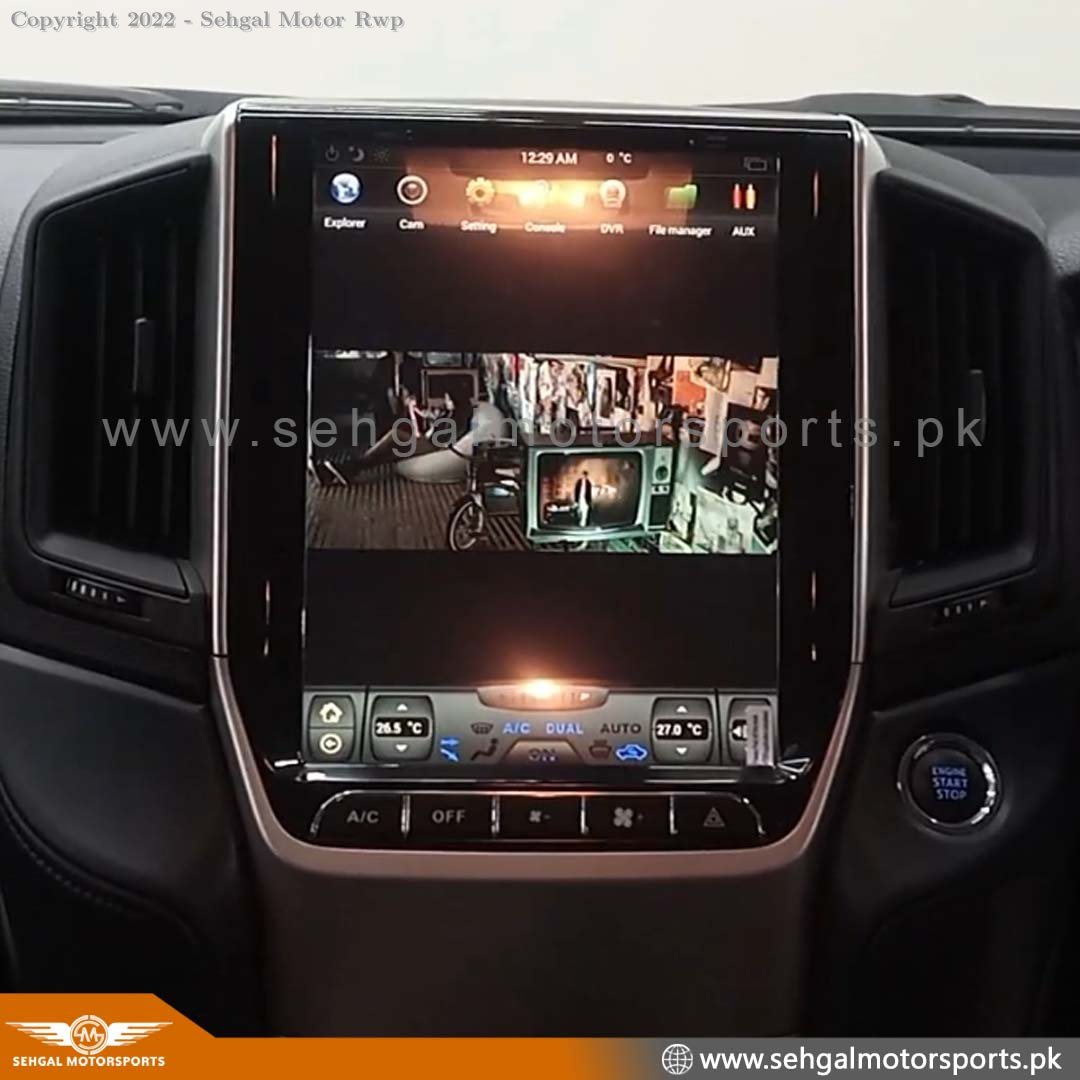 Land Cruiser Fj200 Tesla PX3 2+32GB (Low Ver 12.1 Inch) Model 2015-2022