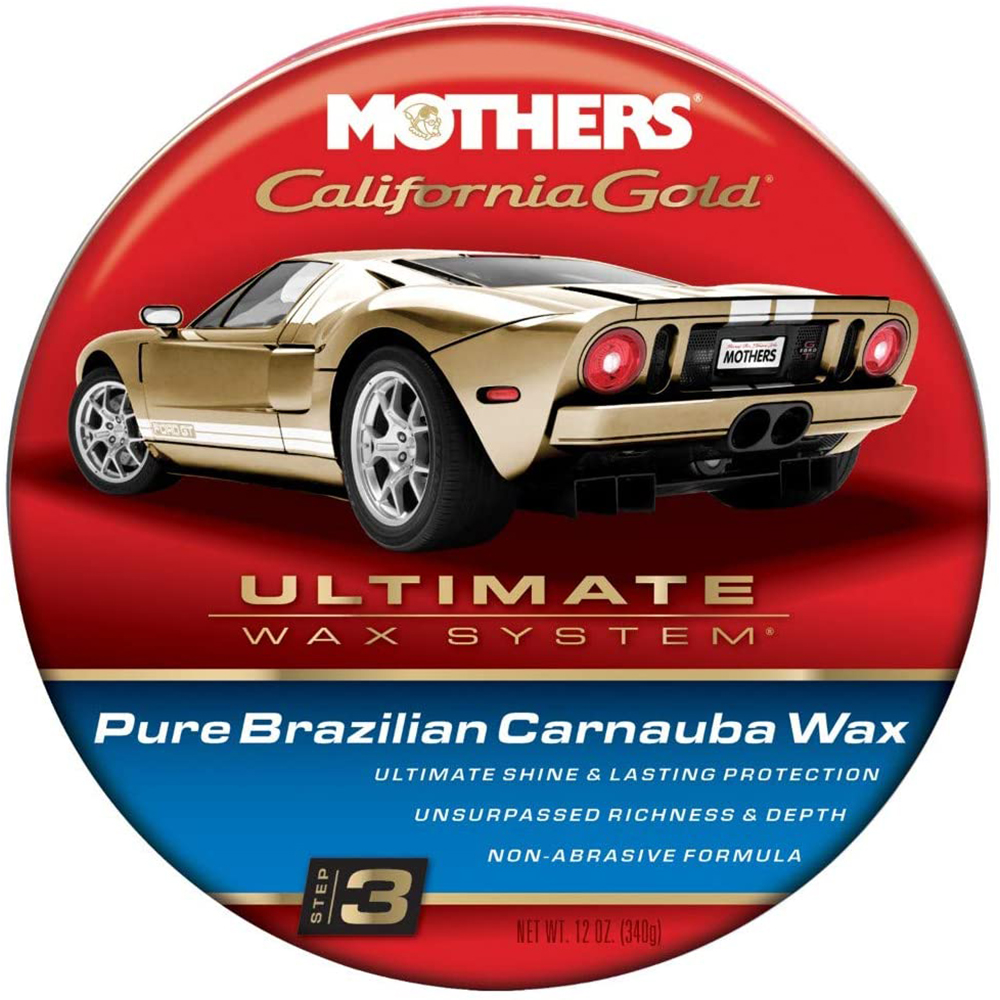 Mothers Brazilian Carnauba Cleaner Wax Paste - 12 Oz
