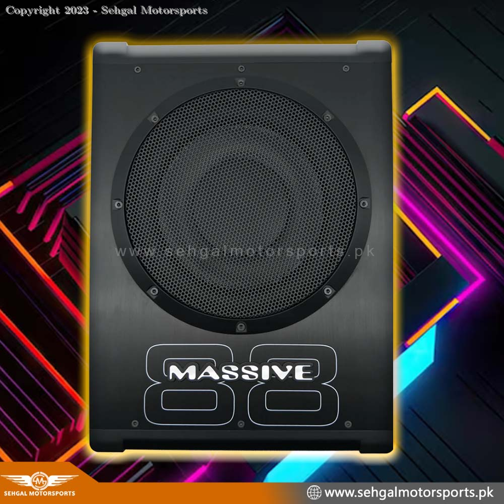 Massive Boom 88 Under Seat Subwoofer 8 inch