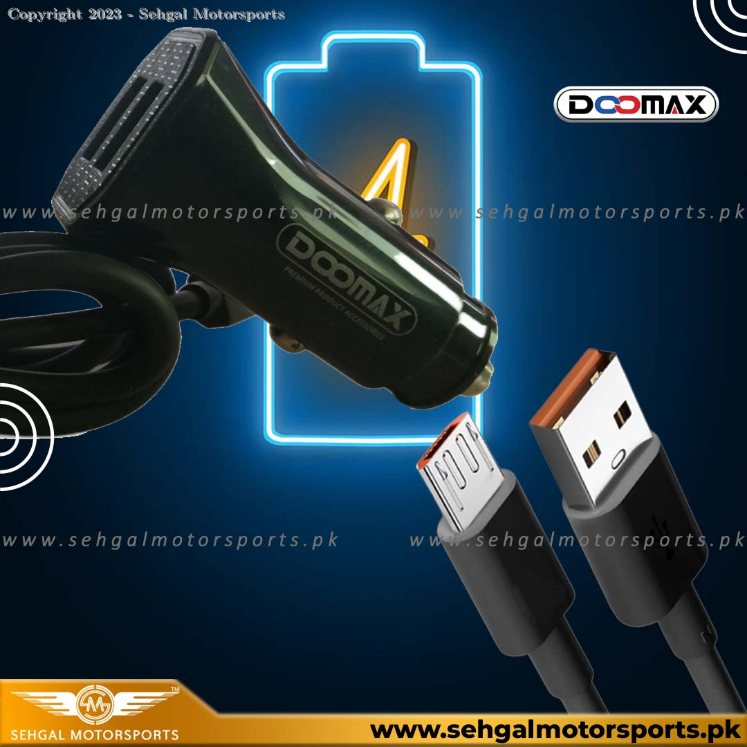 DOOMAX DL-02 (iPhone) Car Charger With Cable