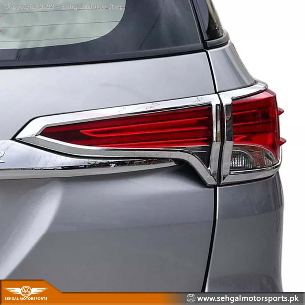Toyota Fortuner Back Light  Chrome Model 2017