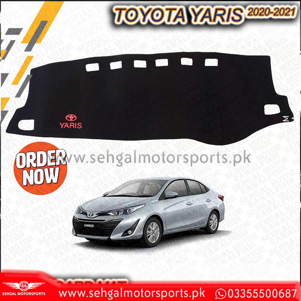 Toyota Yaris Dashboard Carpet Mat Model 2019-2022